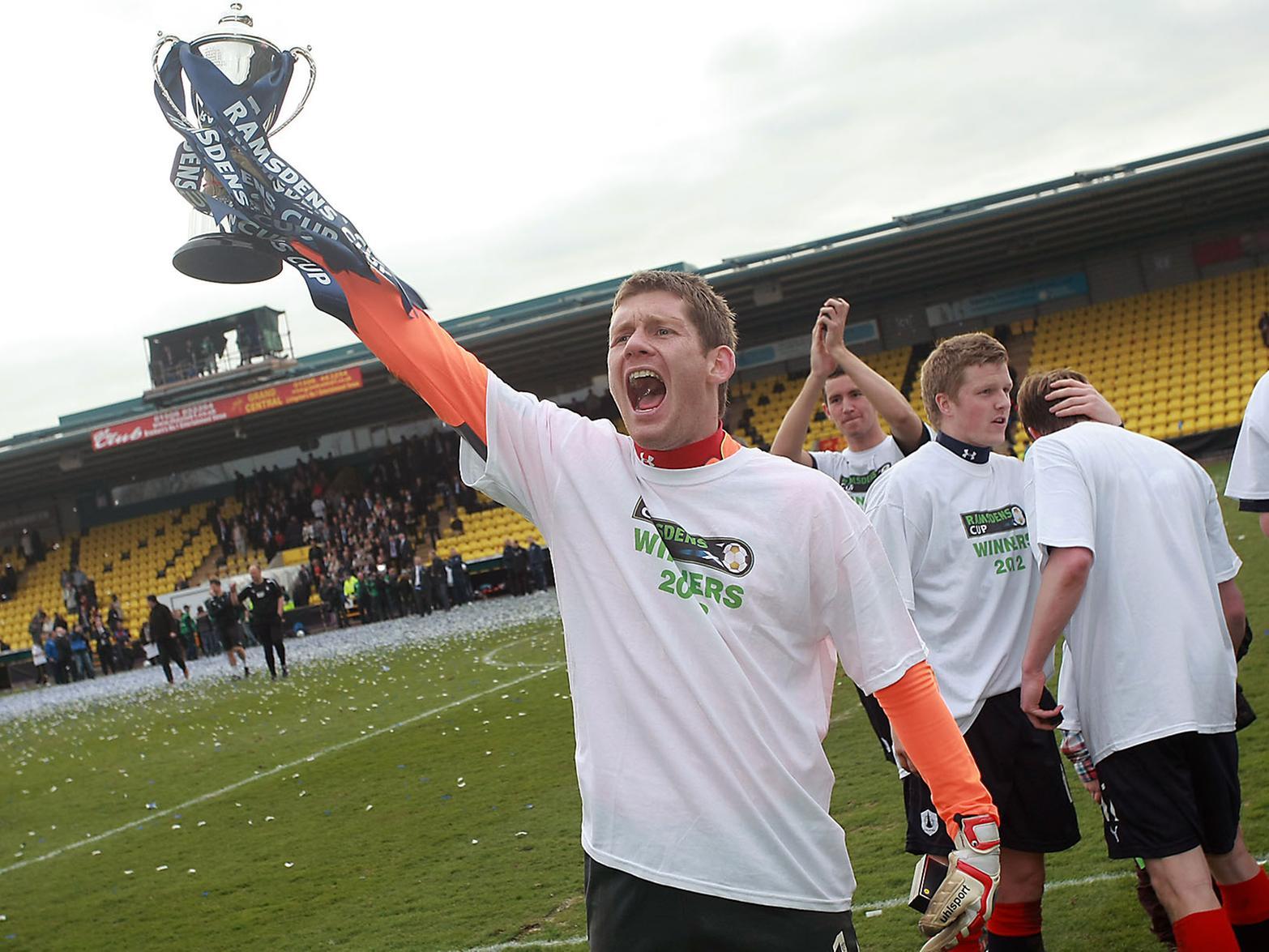 The overwhelming choice, McGovern spent three years with the Bairns winning the Ramsdens Cup and an international cap before moving to Hamilton and Norwich where he gained more Northern Ireland appearances
