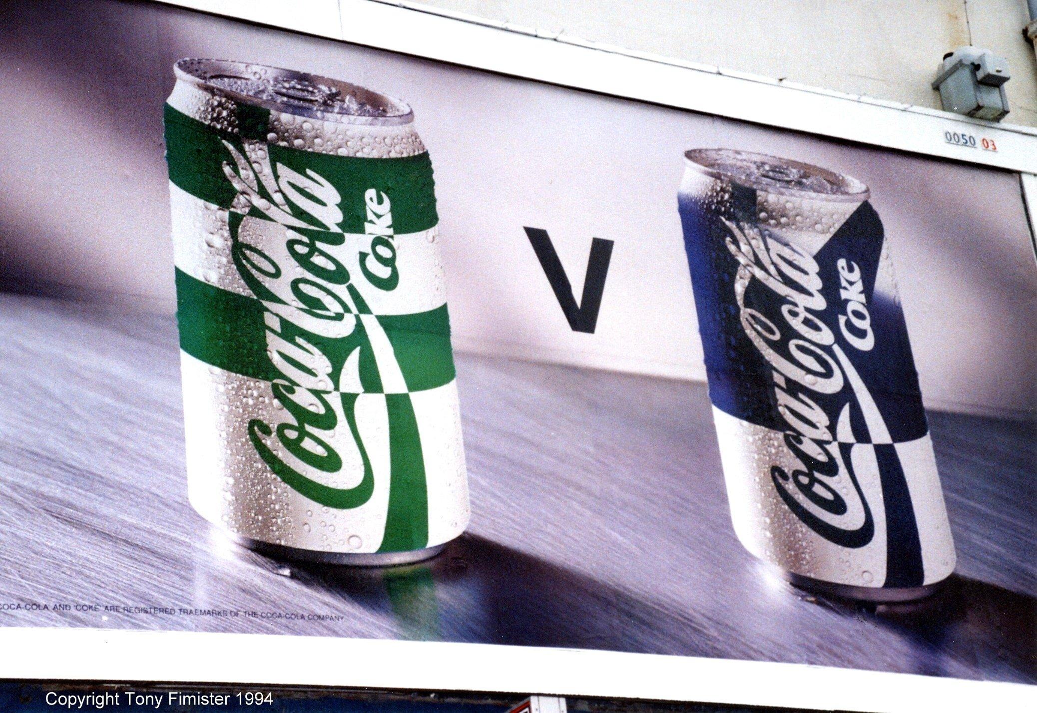 Coca Cola Cup 1994 - - promotional poster for Raith Rovers v Celtic game