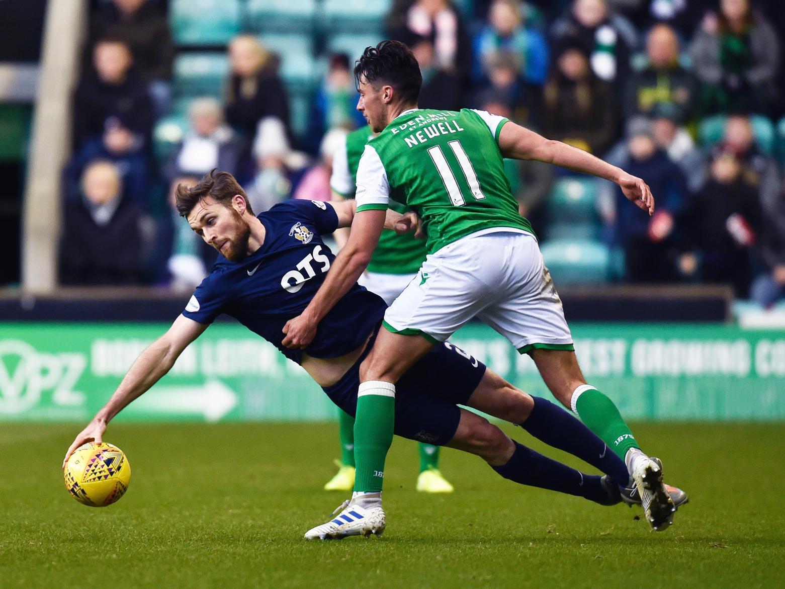Very lively, especially in the first half where he was at the heart of a lot of Hibs attacks. However, he could do with working on his shooting as he also passed up a few half-chances.