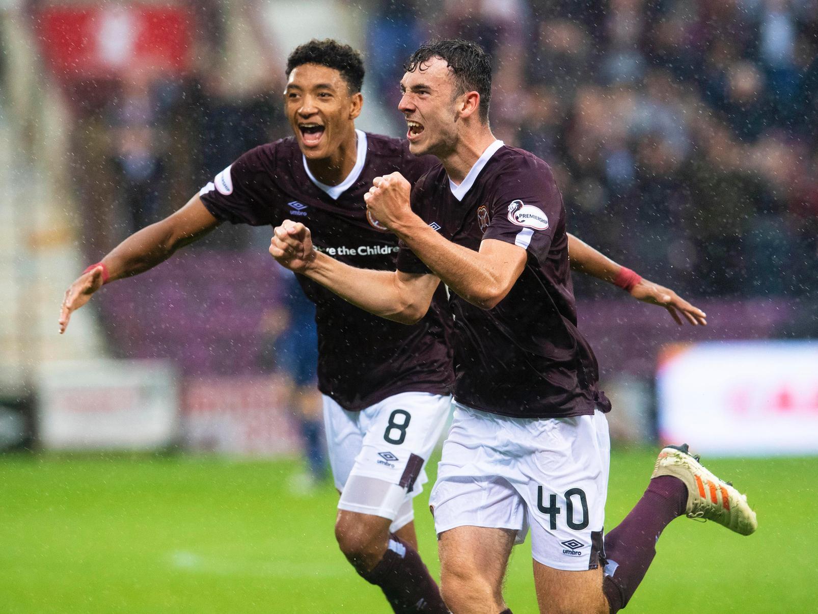 The one player who seemed capable of probing the County defence in the first half, helping Hearts transition with neat one-twos to take opponents out of the game. Influence waned after the break.