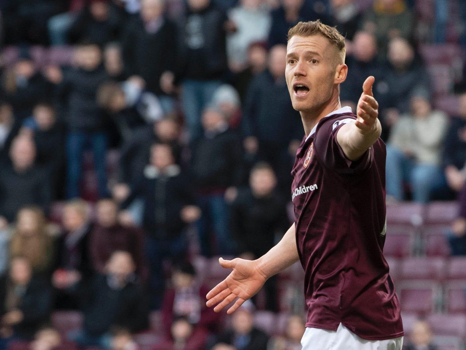 Dutifully filled in at centre-midfield and left-back as Hearts struggled again with injuries