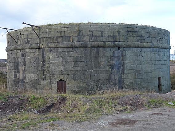 Built in 1809, this odd-looking building is a martello tower - one of three defensive forts of its kind still in Scotland today. Its Category B Listed.