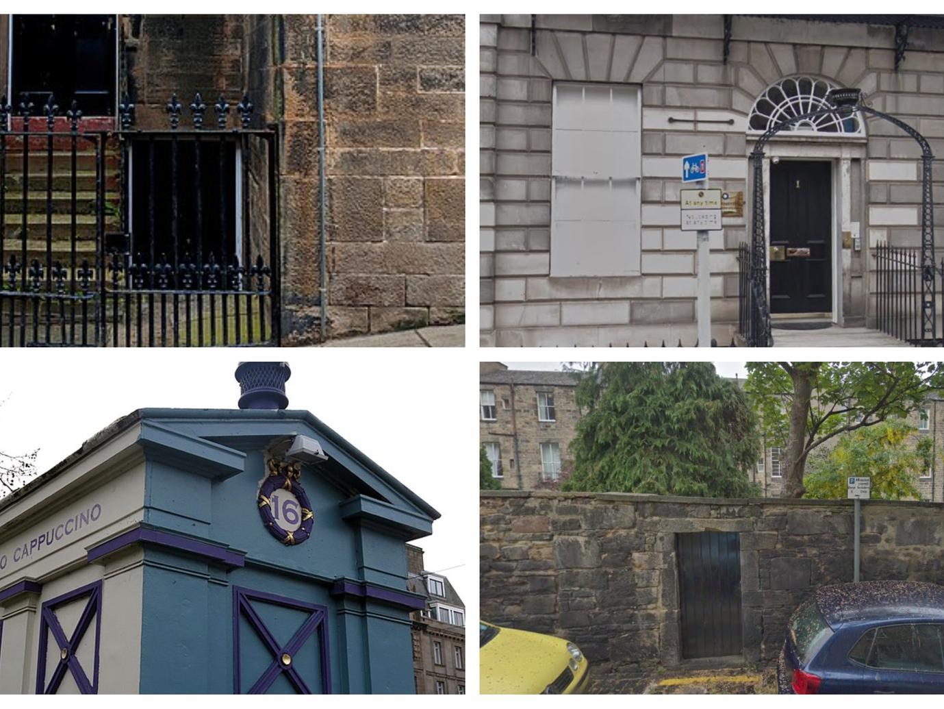 Unusual listed buildings in Edinburgh.