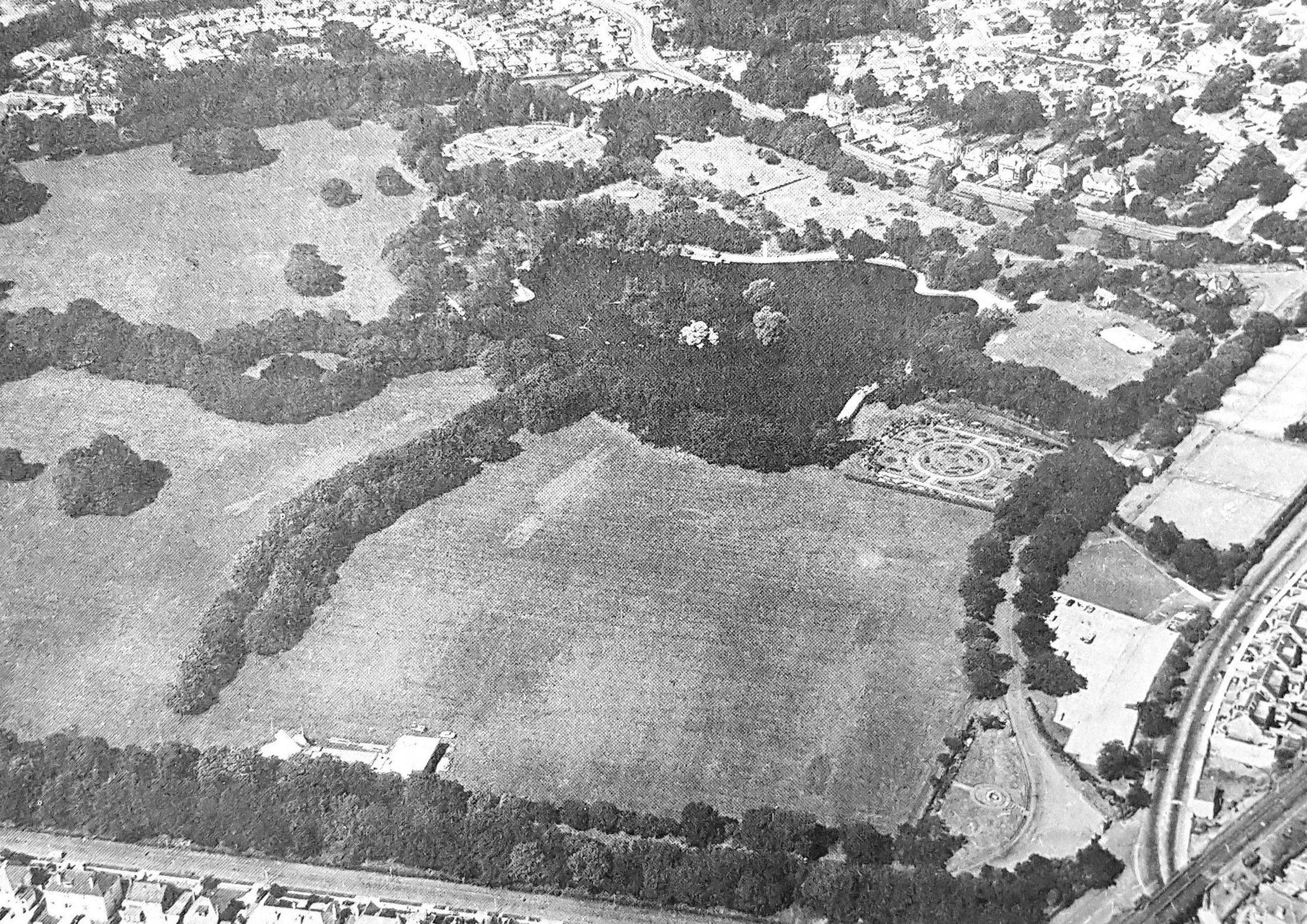 The unmistakable sight of Kirkcaldy's Beveridge Park.