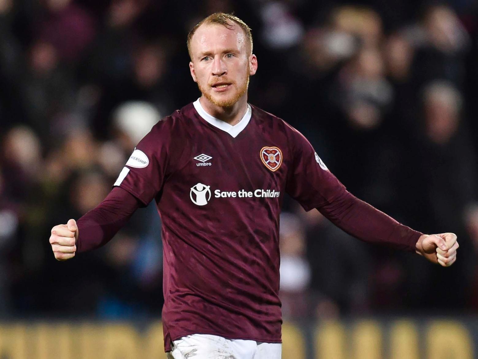 Hearts best attacking player. He scored, showed some nice touches and, even in the second half where his performance dipped, continued to win fouls.