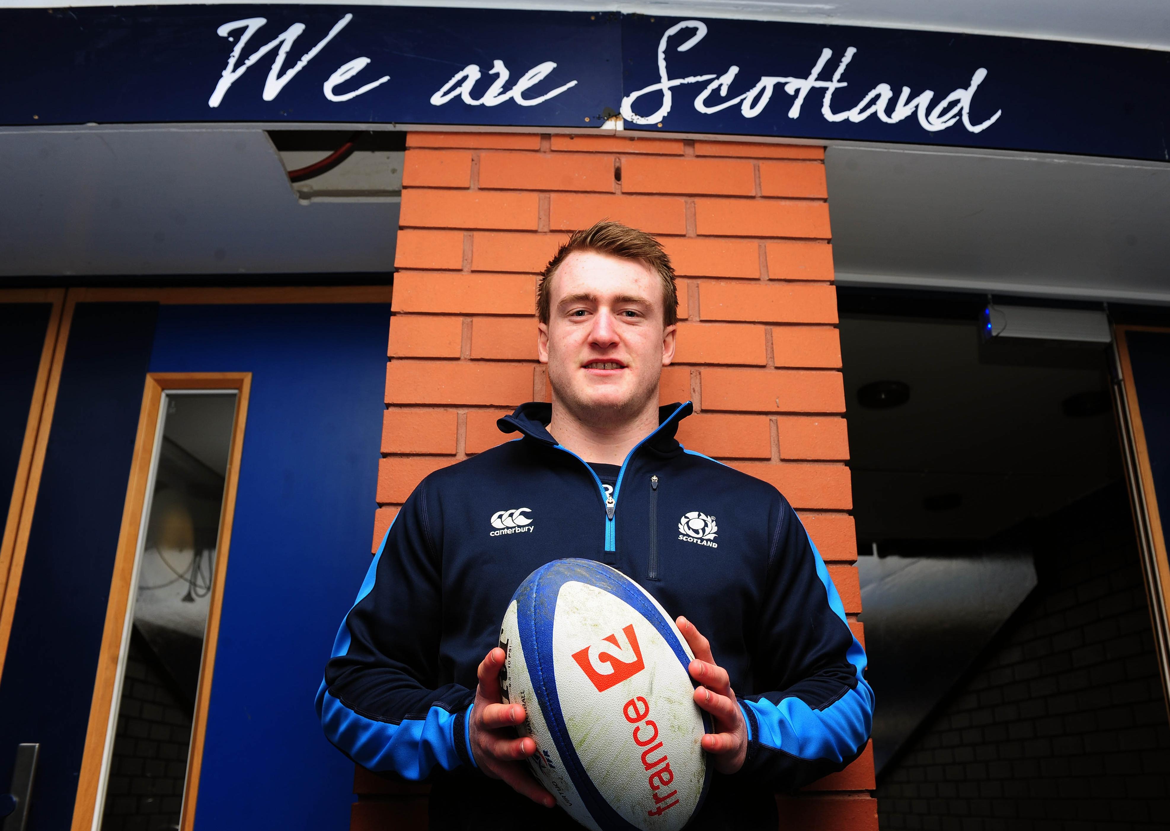 13/03/2013,  TSPL, Scotsman,  Sport , Rugby, Scotland Team announcement, Murrayfield, Scotland  name their team for this Saturday's RBS Six Nations game against France in Paris. Stuart Hogg. Picture Ian Rutherford