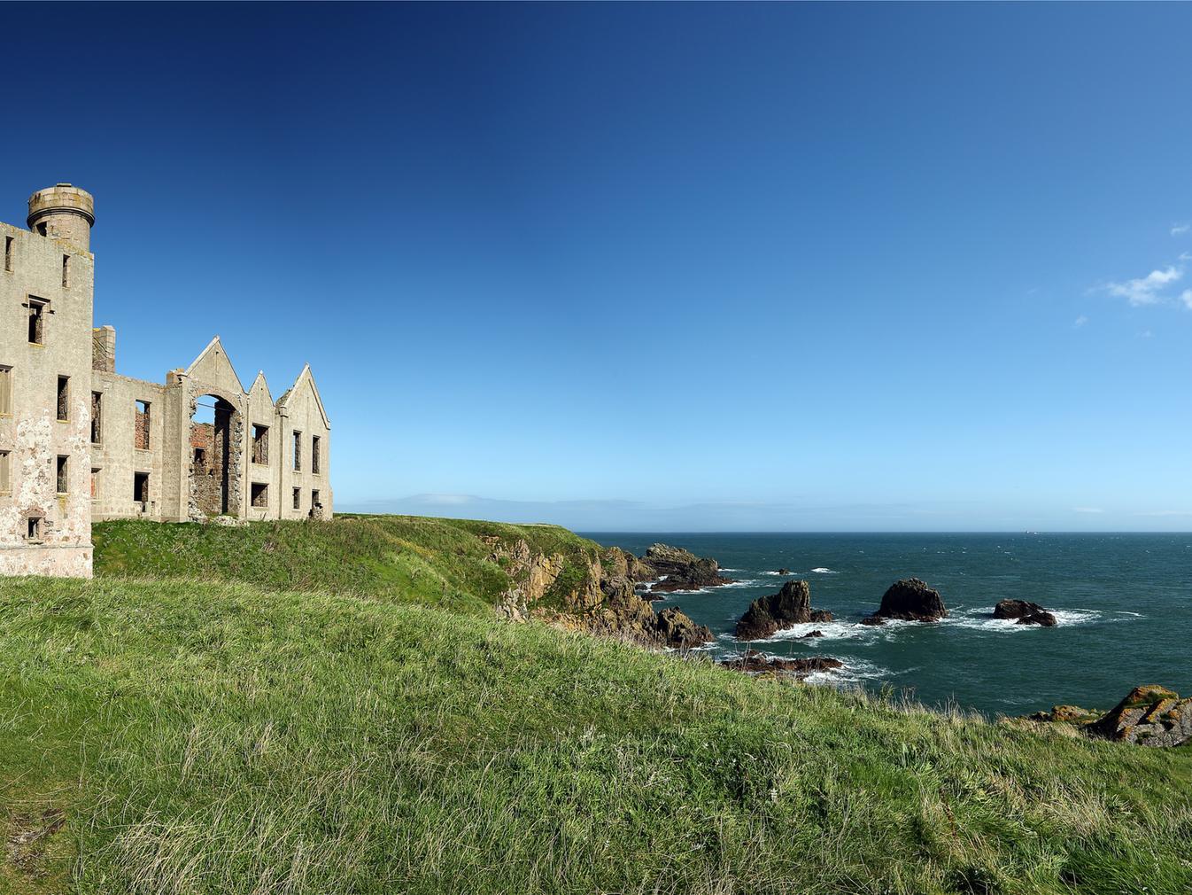 The popular show about Queen Elizabeth II features several locations in Aberdeenshire. Cruden Bay acts as Castle of Meys beach, while Slains Castle doubles as Castle of Mey, which is The Queen Mothers Home in Caithness.