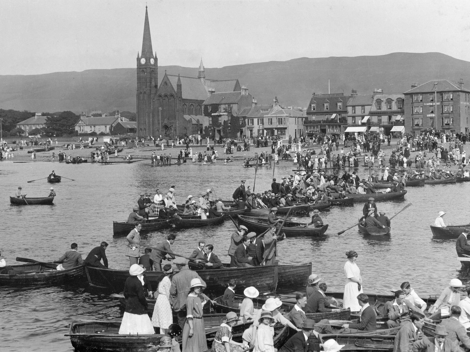 Largs one summer's day in 1923.