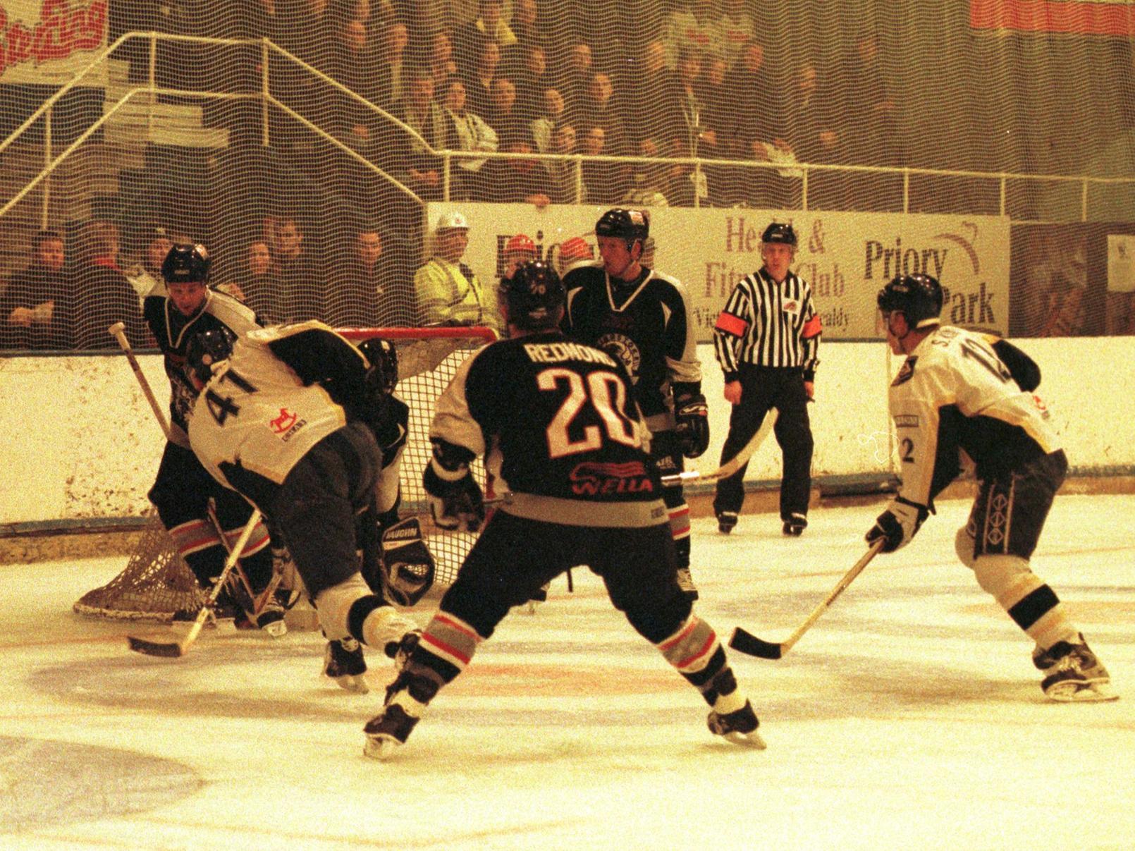 Russell Montieth goes for goal against Basingstoke Bison