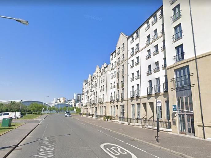 Leith. Two bedroom flat. Number of bids: 845