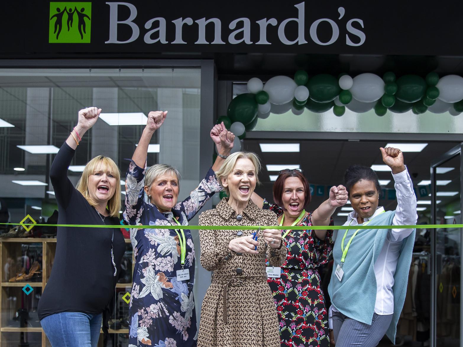 Lisa Maxwell, who is best known for her role as Samantha Nixon in The Bill, officially opened the store on Saturday. Pictures taken by Kirsty Edmonds.