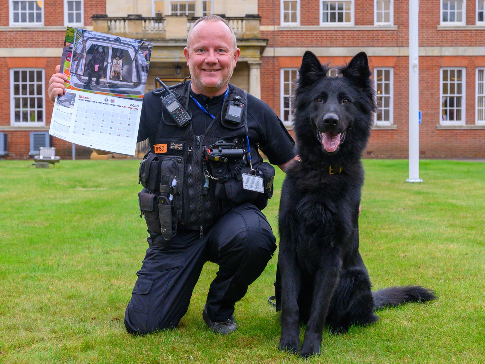 A donation will also be made to the National K9 Police Dog Memorial, a charity raising funds to honour the many dogs who have played such a vital role within the police service across the country.