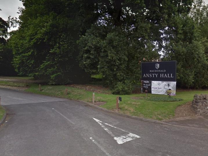 Macdonald Ansty Hall in Ansty. Photo by Google Street View