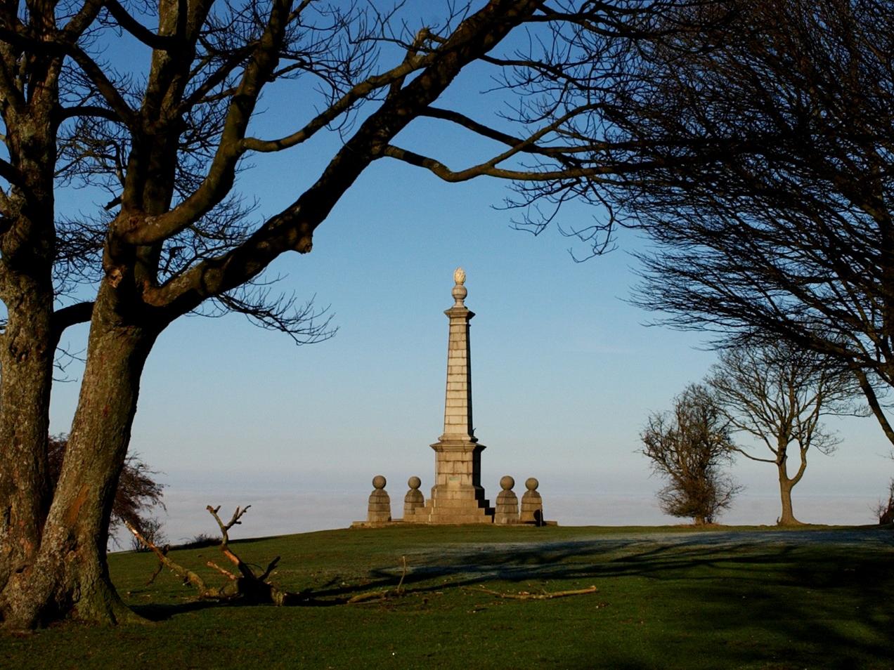 The Wendover monument is the perfect spot to get a bird's eye view of the Vale and beyond