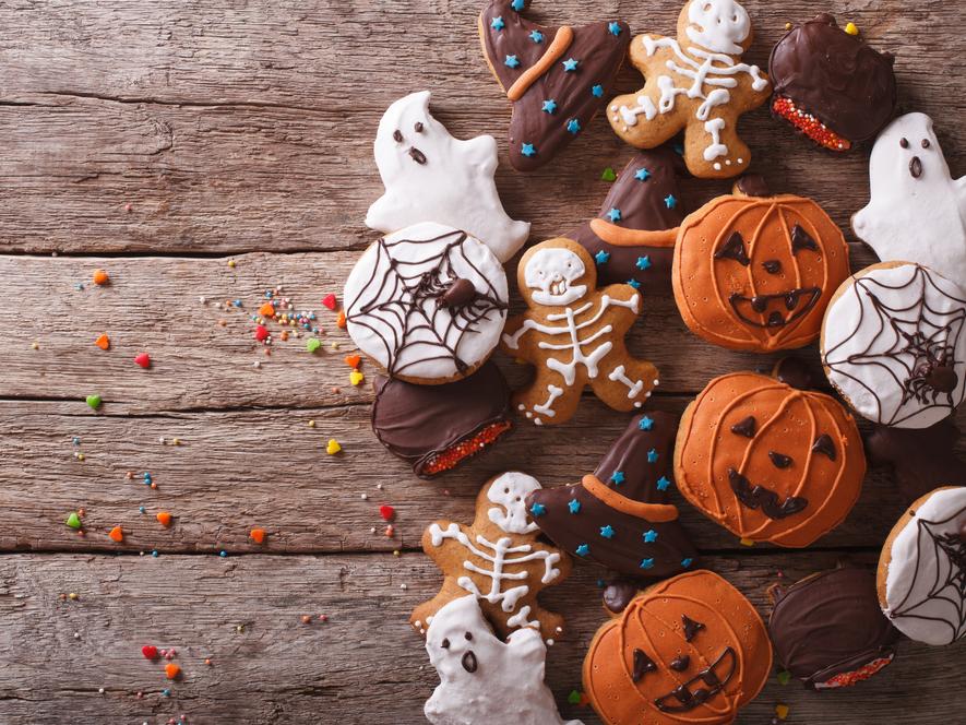 Sweet treats and scary symbols have been a part of Halloween for hundreds of years. Picture: Shutterstock