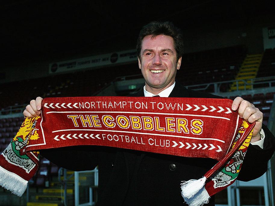 Record as Cobblers boss: P 7 W 0 D 2 L 5. Final game in charge: February 22, 2003: Cobblers 1 Bristol City 2