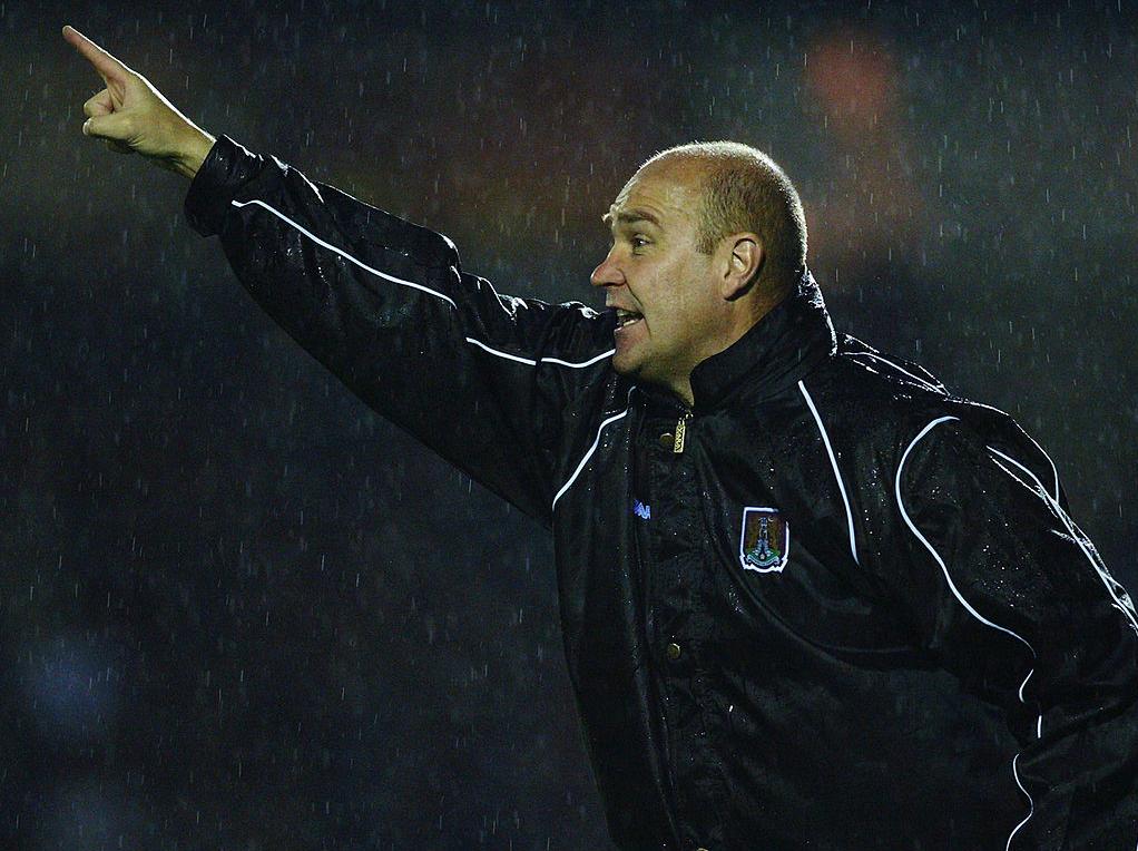 Record in charge: P 2 W 0 D 1 L 1. Final game in charge: October 4, 2003 - Cobblers 1 Hull City 5