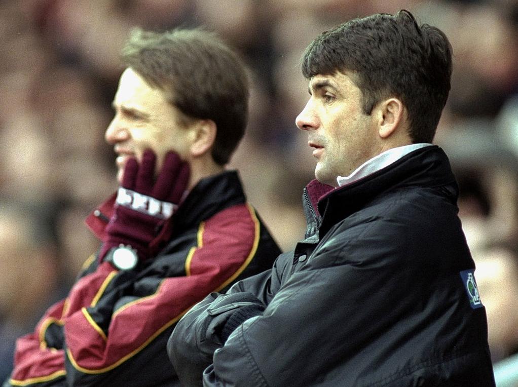Record as joint bosses: P 5 W 2 D 1 L 2. Final game in charge: Oct 30, 1999 (FA Cup) - Shrewsbury 2 Cobblers 1