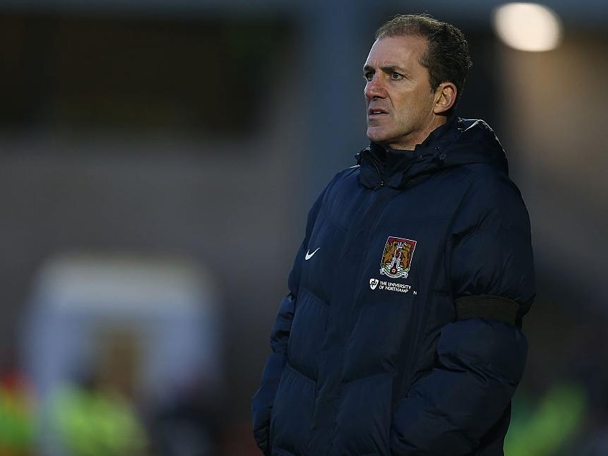 Record in charge of Cobblers: P 1 W 0 D 0 L 1. Final game in charge: January 14, 2017 - Cobblers 1 Scunthorpe United 2