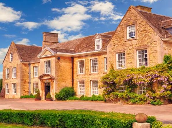 The Grade II listed hotel has won wedding awards with an orangery and stunning grounds.