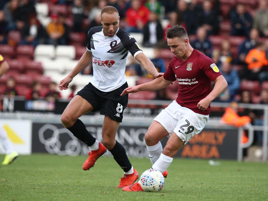 His first league start of the season surprised many but what he gives you is energy and vigour and Cobblers have missed those qualities in recent times. A nuisance for Salford's defence. Deserves another start at Carlisle... 7.5