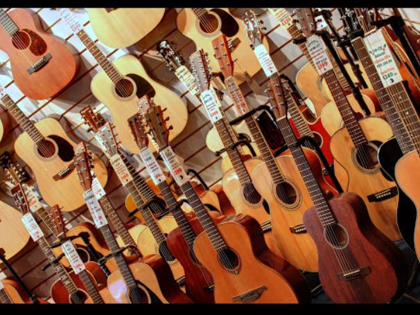 And if playing music is your thing their range of electric and acoustic guitars is to die for!