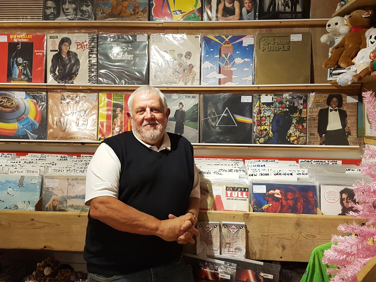 Chiv stocks vinyl, Star Wars collectors items and Beanie Babies. He said vinyl was having a resurgence and is now outselling CDs. Chiv has a dedicated funk and soul section which would make the perfect present for any Northern Soul fans.