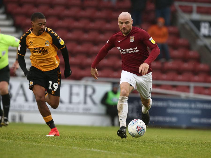 Efficient and effective with the ball at his feet and a master at breaking up play as he offered good protection for his defence  Brings control to the Cobblers who will win more than they lose when he's in the side... 7.5