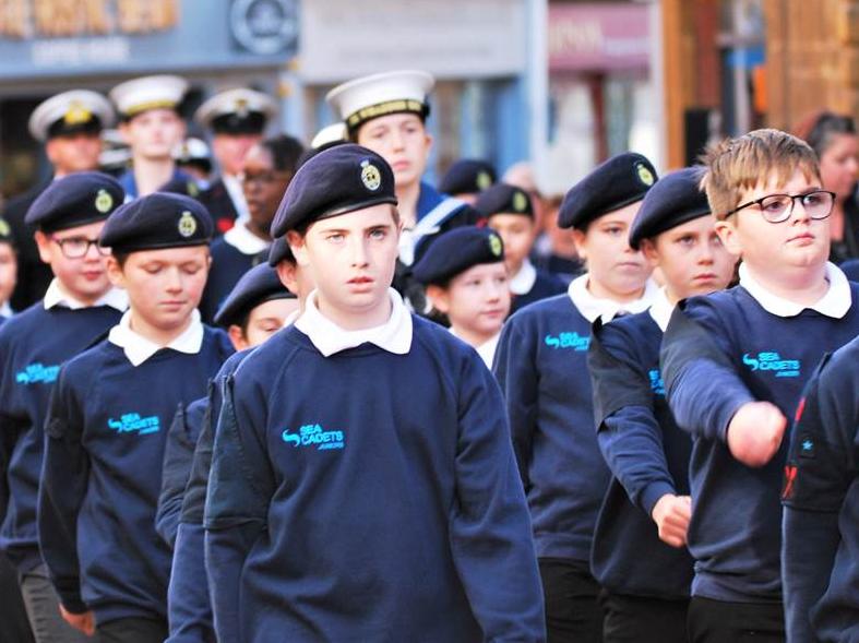 Trafalgar Day Parade, Sea Cadets