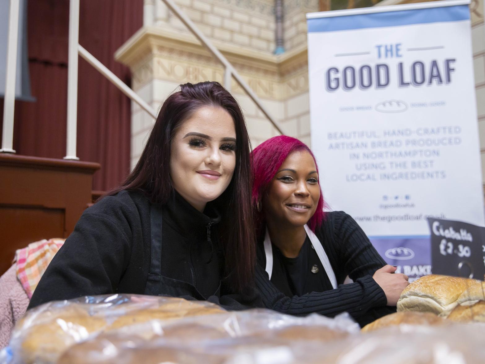L-R: Jade Van Rooyen and Claire Vernon - The Good Loaf.