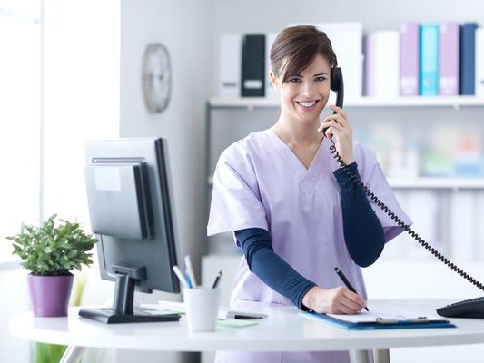 97 per cent of patients describe their overall experience of this GP practice as good