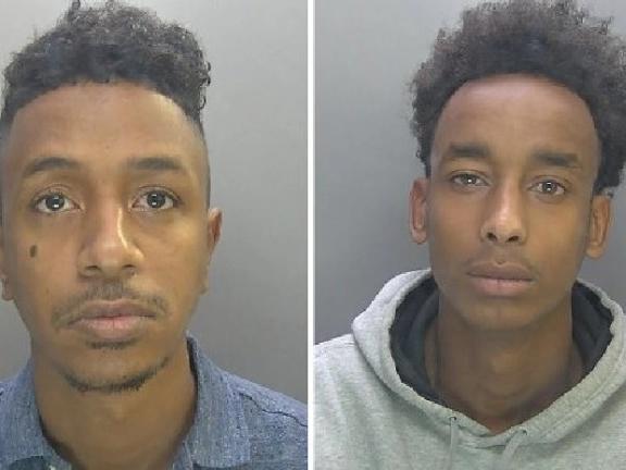 Zakariya Hilowloe (21), of no fixed abode, and Daniel Yemane (30), of South Esk Road, London, pleaded guilty to dealing class A drugs and were sentenced to four years dn three years and nine months respectively.