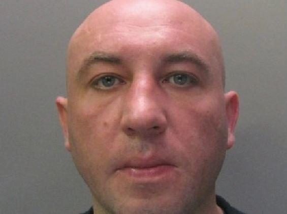 Tomasz Grabowski, 39, kept his girlfriend prisoner in a flat in Naseby Close, Peterborough for three days.He was jailed for three years for false imprisonment and ABH.