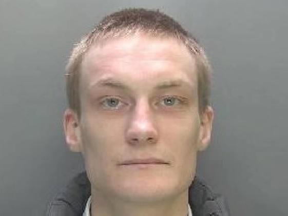Daniel Oxford (29), of Poplar Avenue, Greater Manchester, pleaded guilty to ABH after drunkenly beating up his partner in front of her son. He was jailed for 28 months.