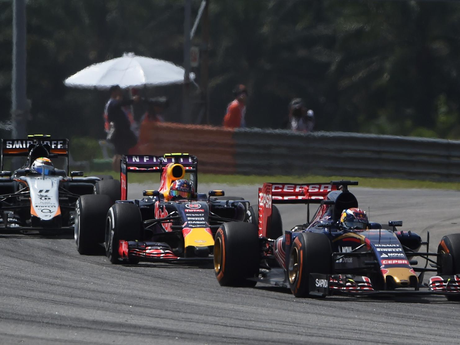After an engine failure robbed him of points in his first race in Australia, Verstappen claimed his first points finish in Malaysia with a seventh-place finish.