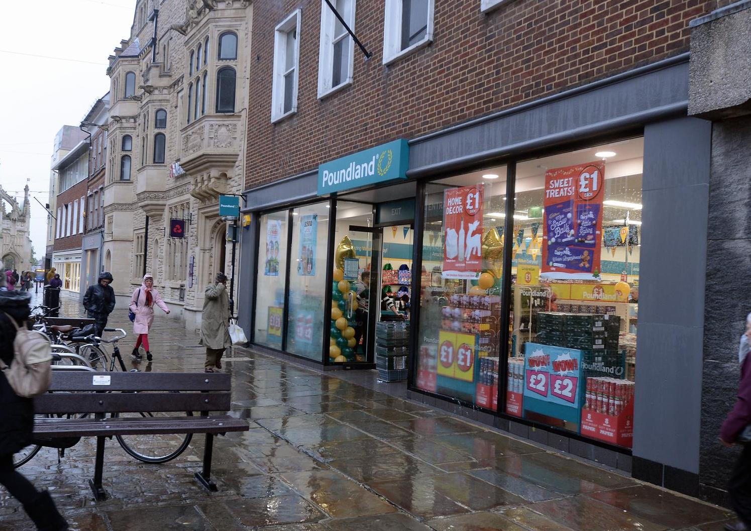 The new Poundland store opened in East Street earlier this month. Kate Shemilt ks190599-3