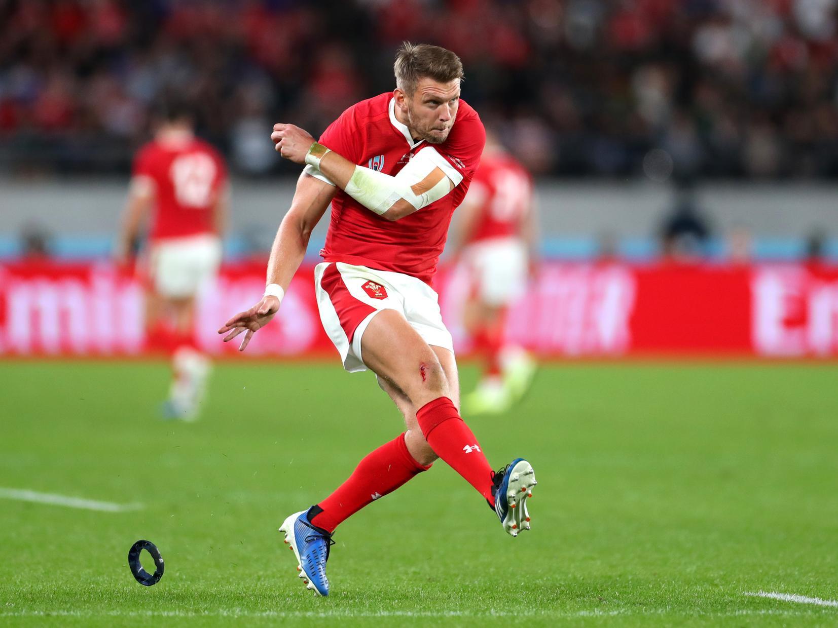 The fly-half has been at the World Cup with Wales, helping them to reach the semi-finals, where they lost to South Africa
