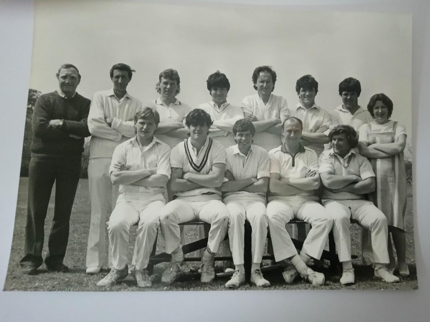From 1984.There's a guy on the back row looks just like Eddie Gray.