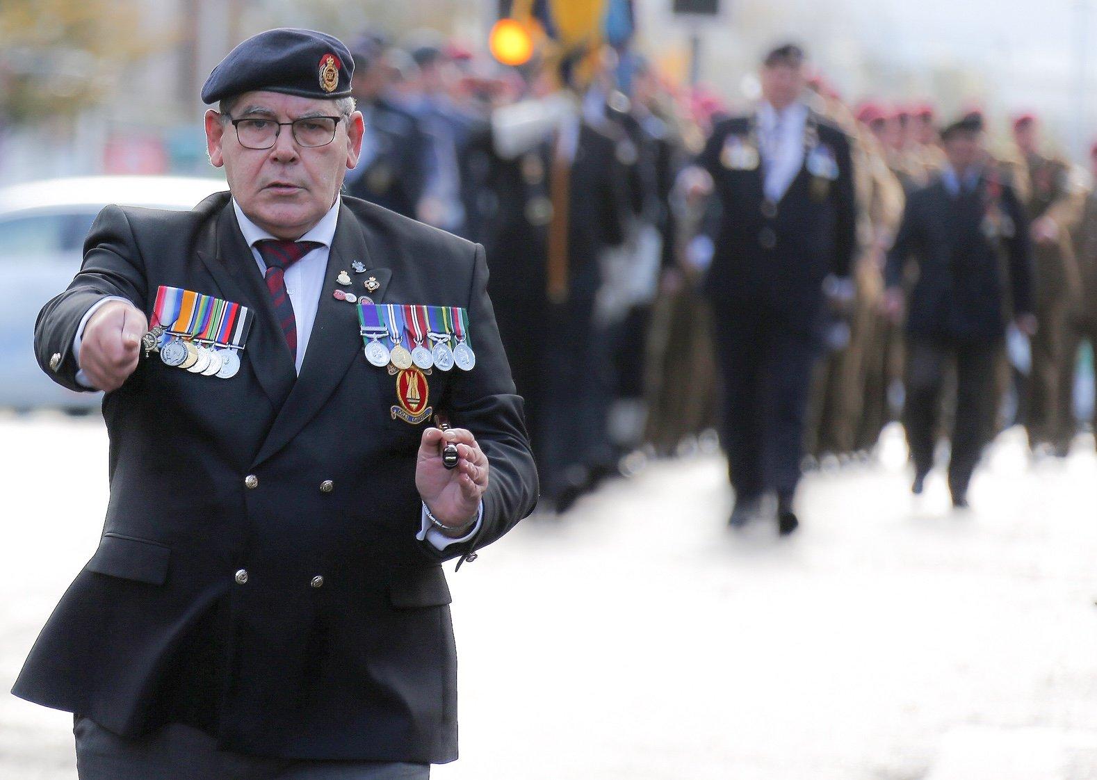 Remembrance Sunday in Worthing