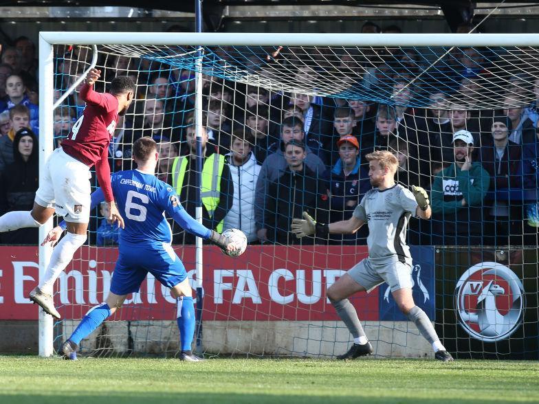 Had a frustrating start to his Cobblers career but his first two goals for the club were nicely taken, rising high to nod in before a smart piece of improvisation killed things off on the stroke of half-time... 8