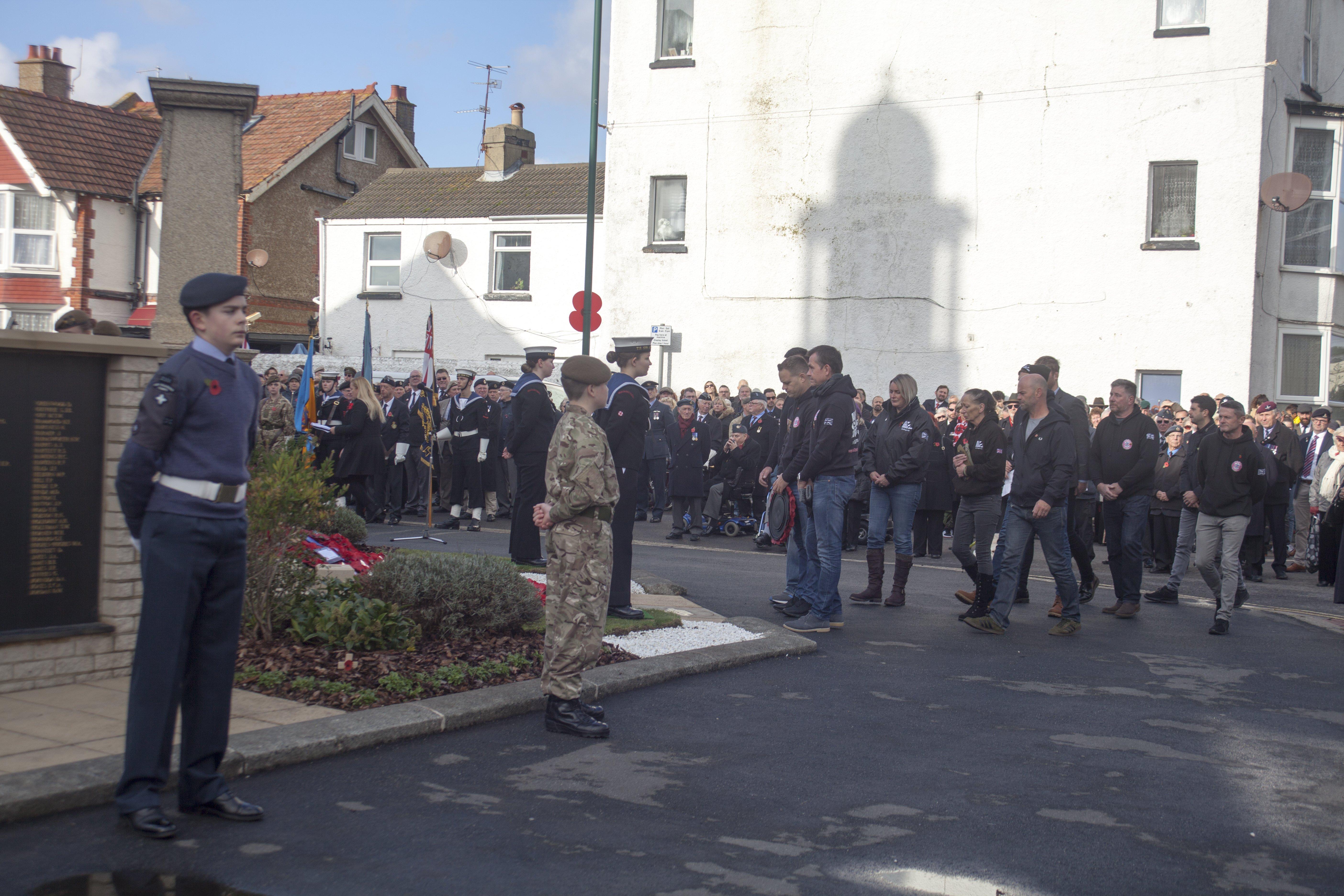 All Call Signs Lay their wreath
photo courtsey of Chris Moran