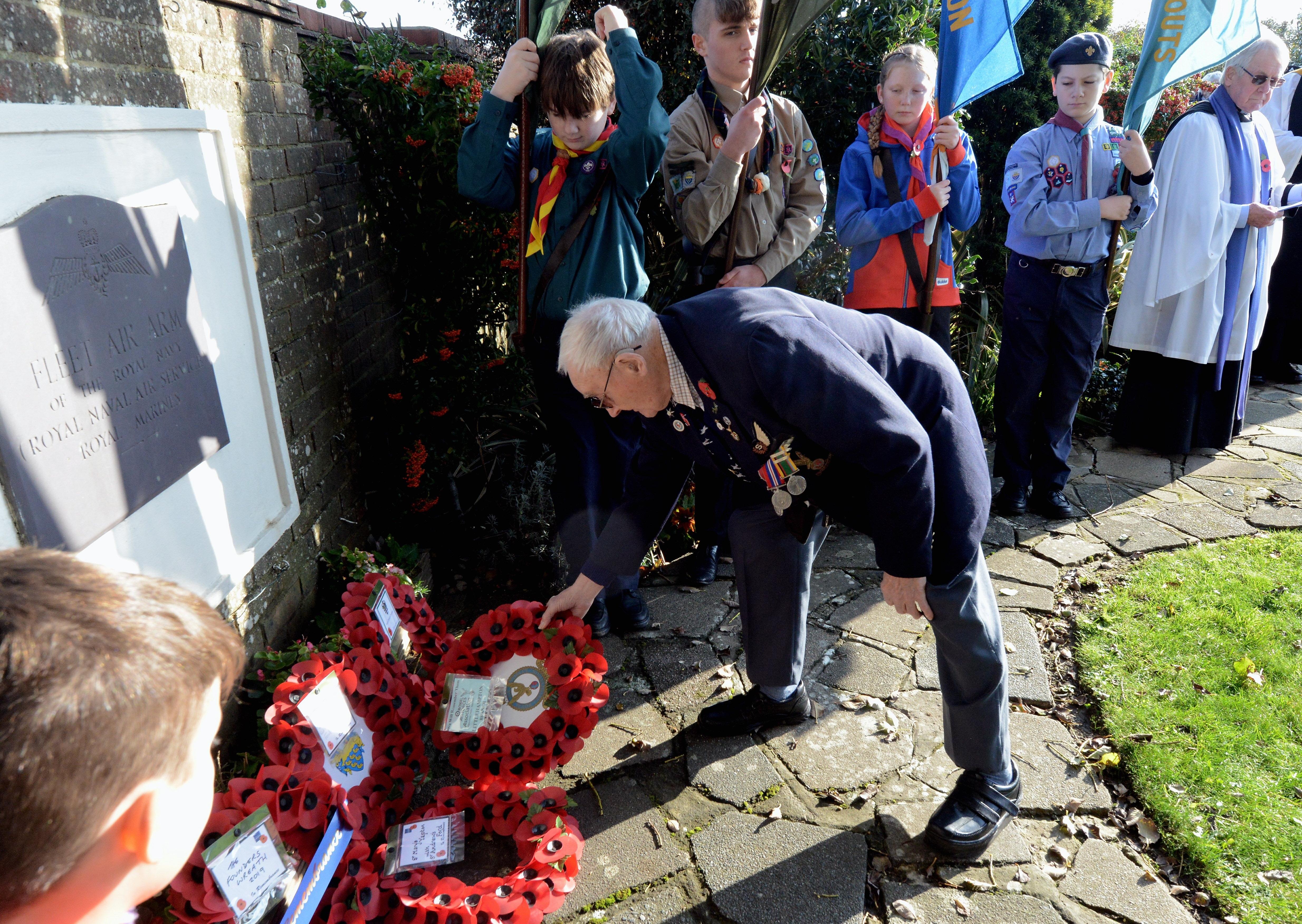 Remembrance Sunday in Ford
