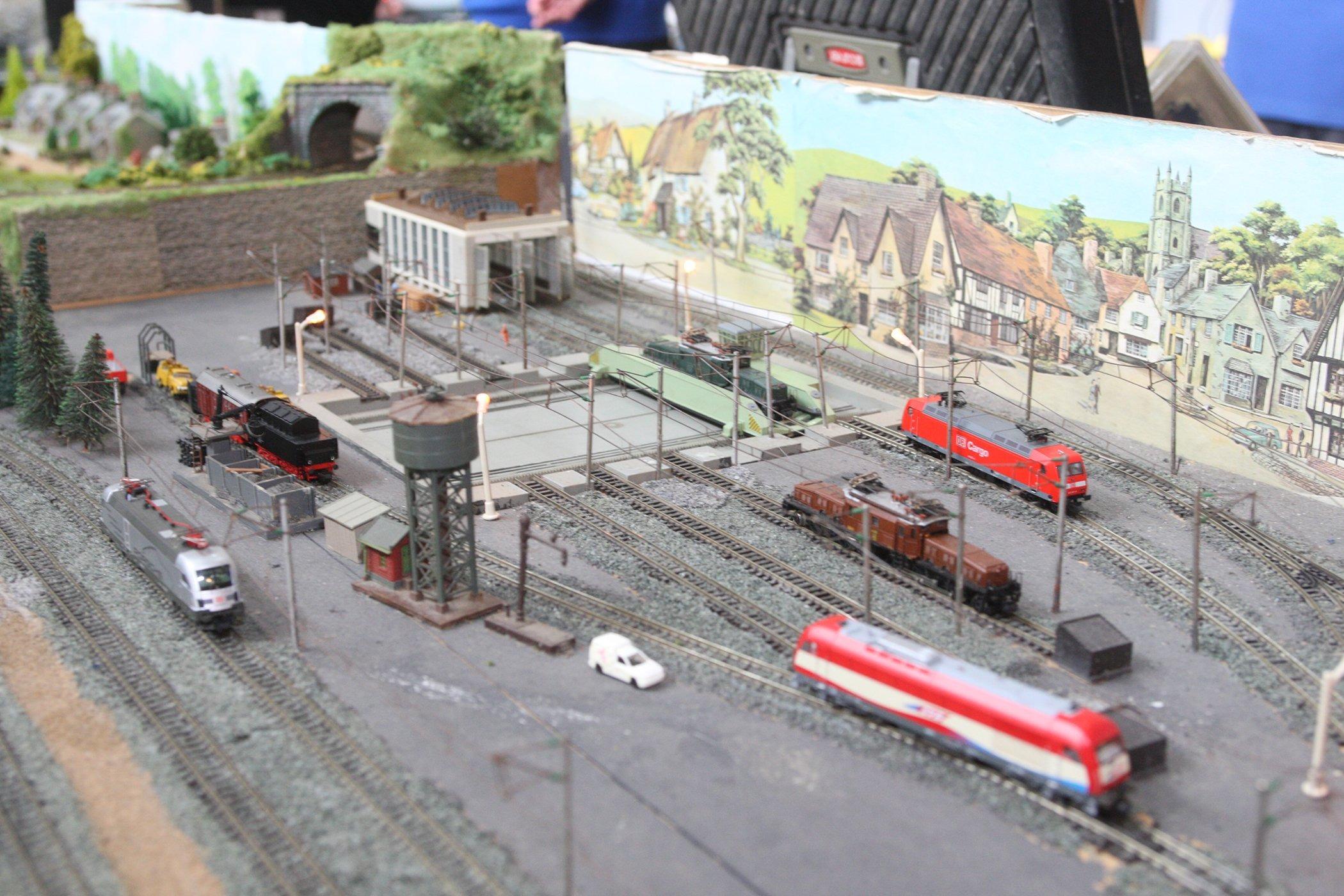 West Sussex N Gauge Model Railway Club builds its biggest layout yet. Photo by Derek Martin DM19111012a