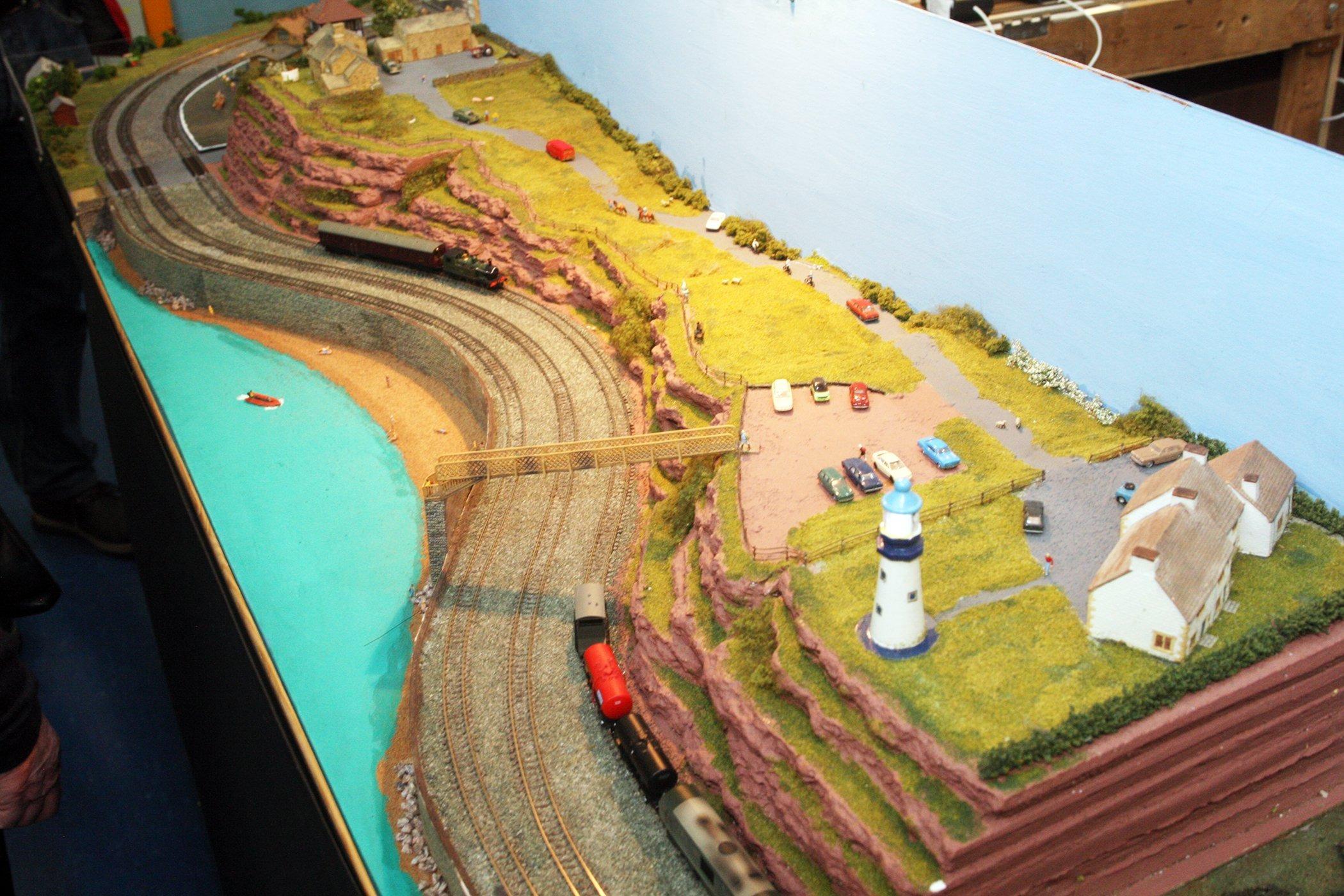 West Sussex N Gauge Model Railway Club builds its biggest layout yet. Photo by Derek Martin DM19111026a