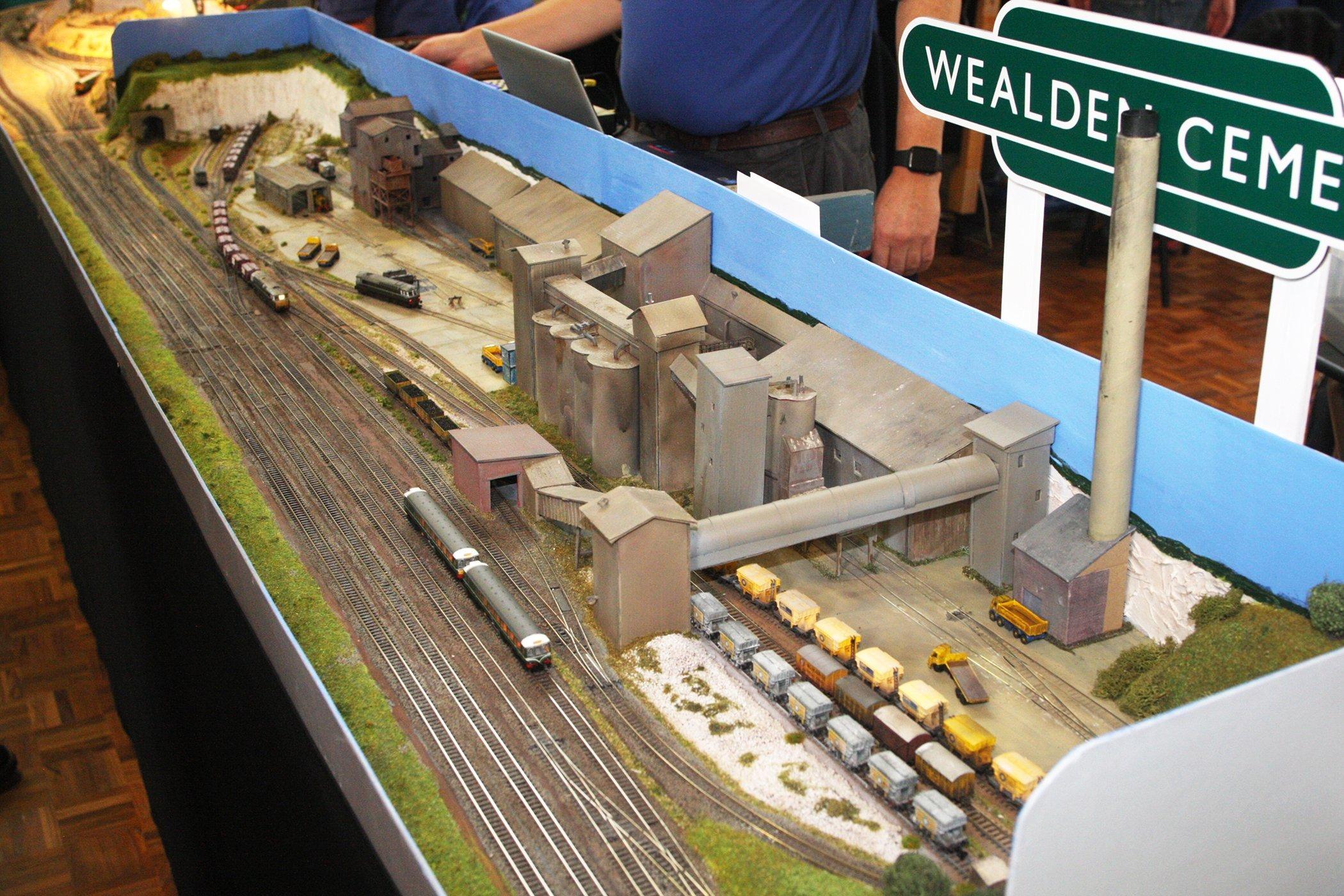 West Sussex N Gauge Model Railway Club builds its biggest layout yet. Photo by Derek Martin DM19111018a