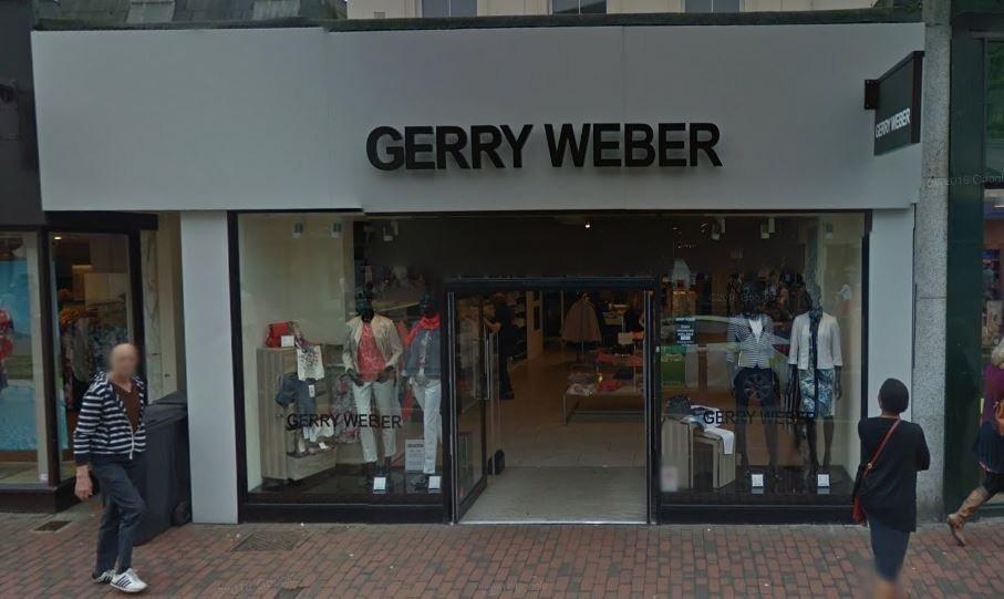 Gerry Weber in Terminus Road closed this autumn, photo by Google