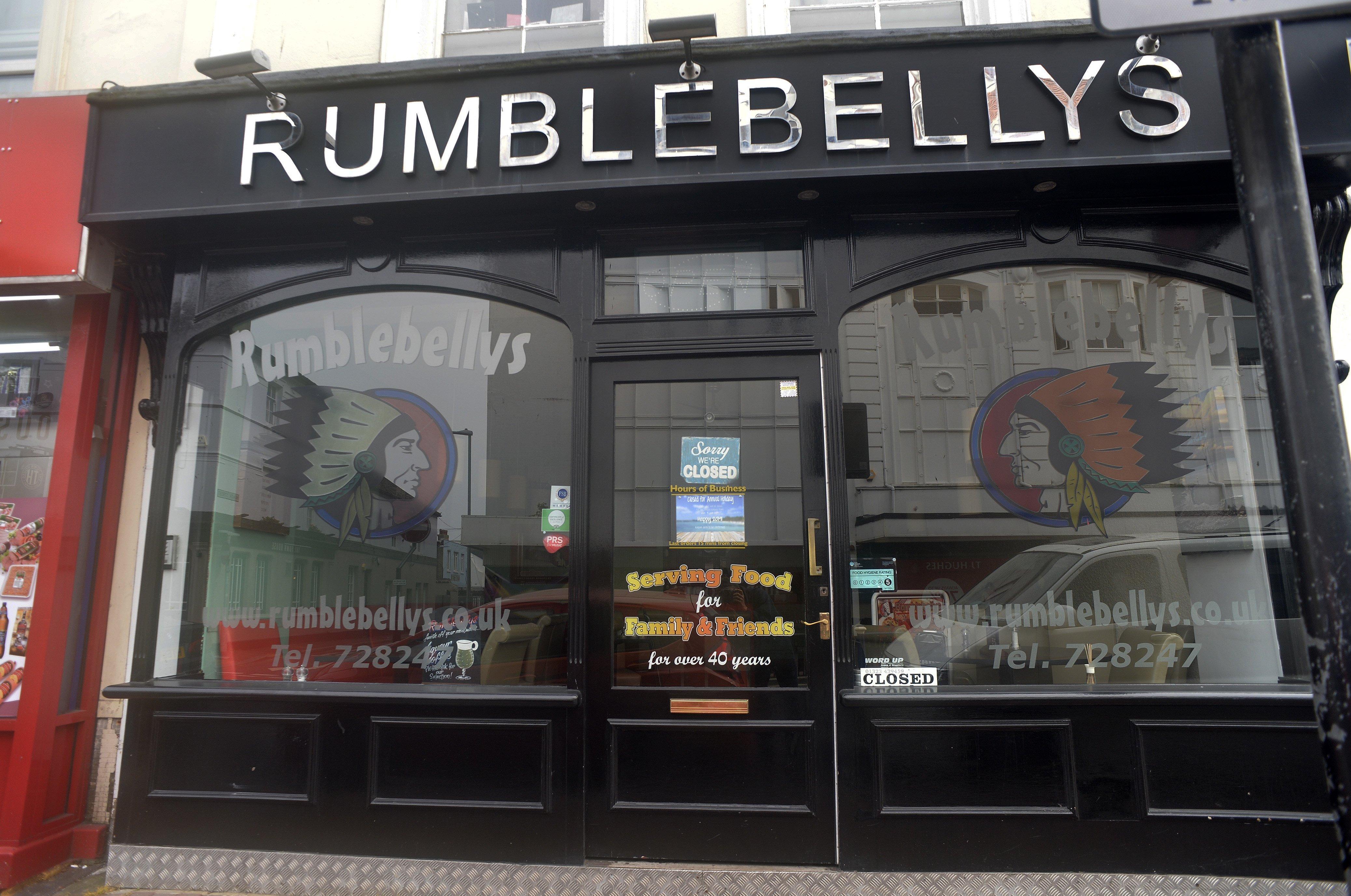 Family business Rumblebellys in Seaside Road closed this year after 40 years (Photo by Jon Rigby)