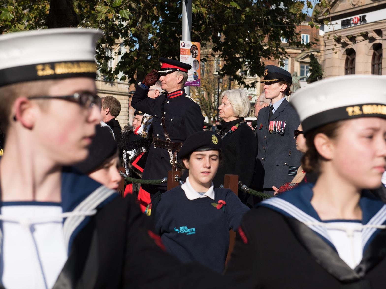 For more images from the Remembrance Day ceremony pick up a copy of Wednesday's Bucks Herald