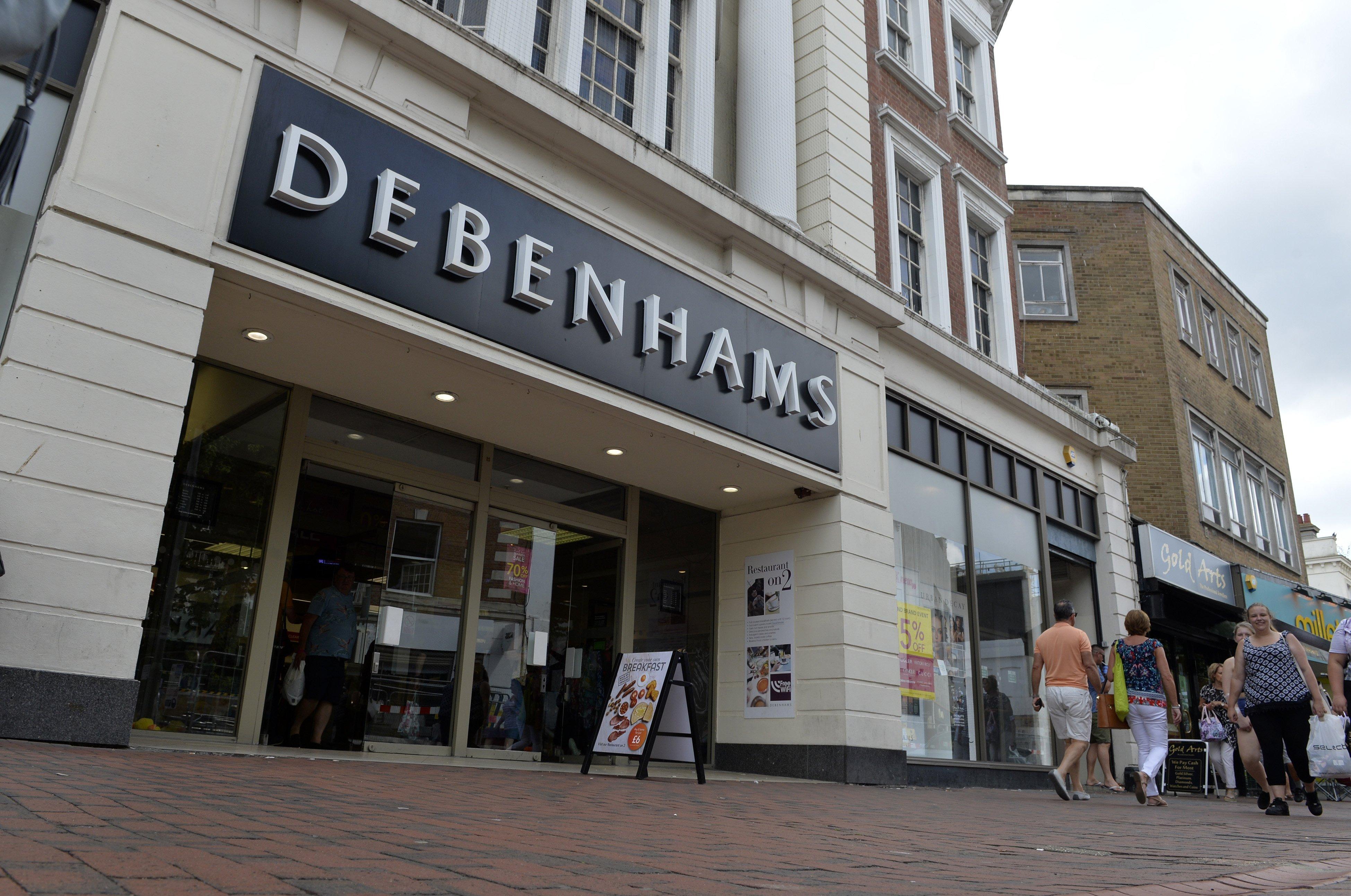 Debenhams in Terminus Road has announced it will close in January 2020 (Photo by Jon Rigby)