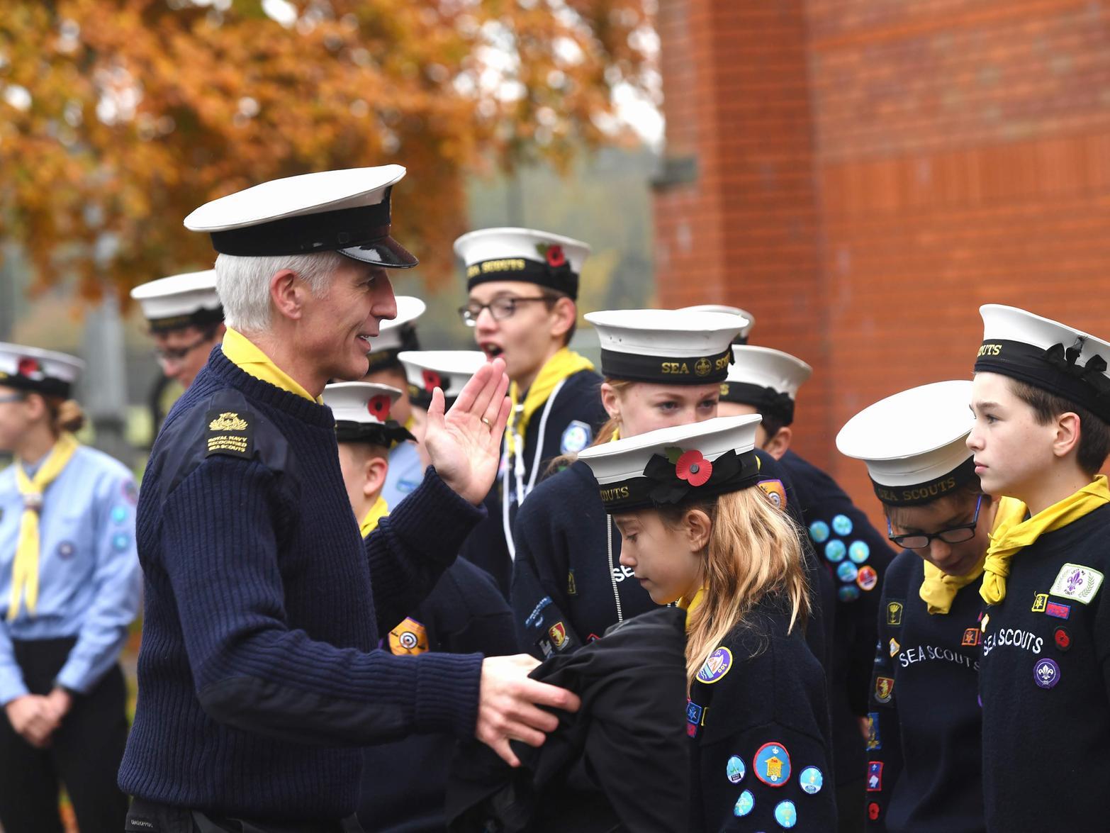 Photos from the 2nd Warwick Sea Scots ceremony.